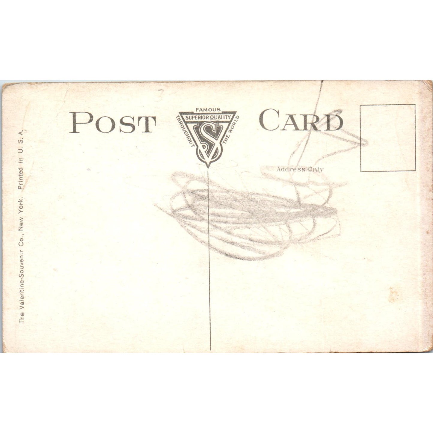 General View Looking East Ilion NY Vintage Original Postcard PC9