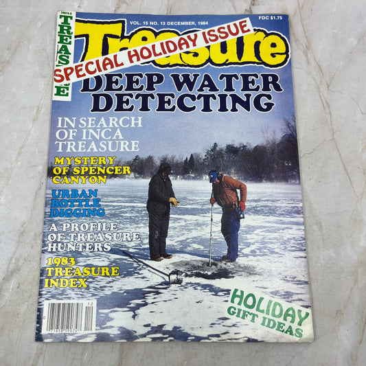 1984 Dec - Treasure Magazine - Treasure Hunting Metal Detecting Gold Coins M10