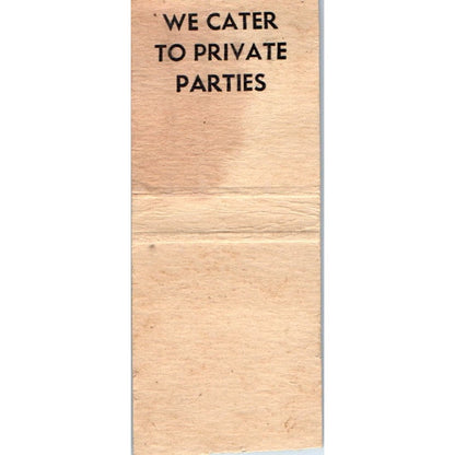 Schreiner's AAA Fond Du Lac Wisconsin Vintage Matchbook Cover SD4-Y10