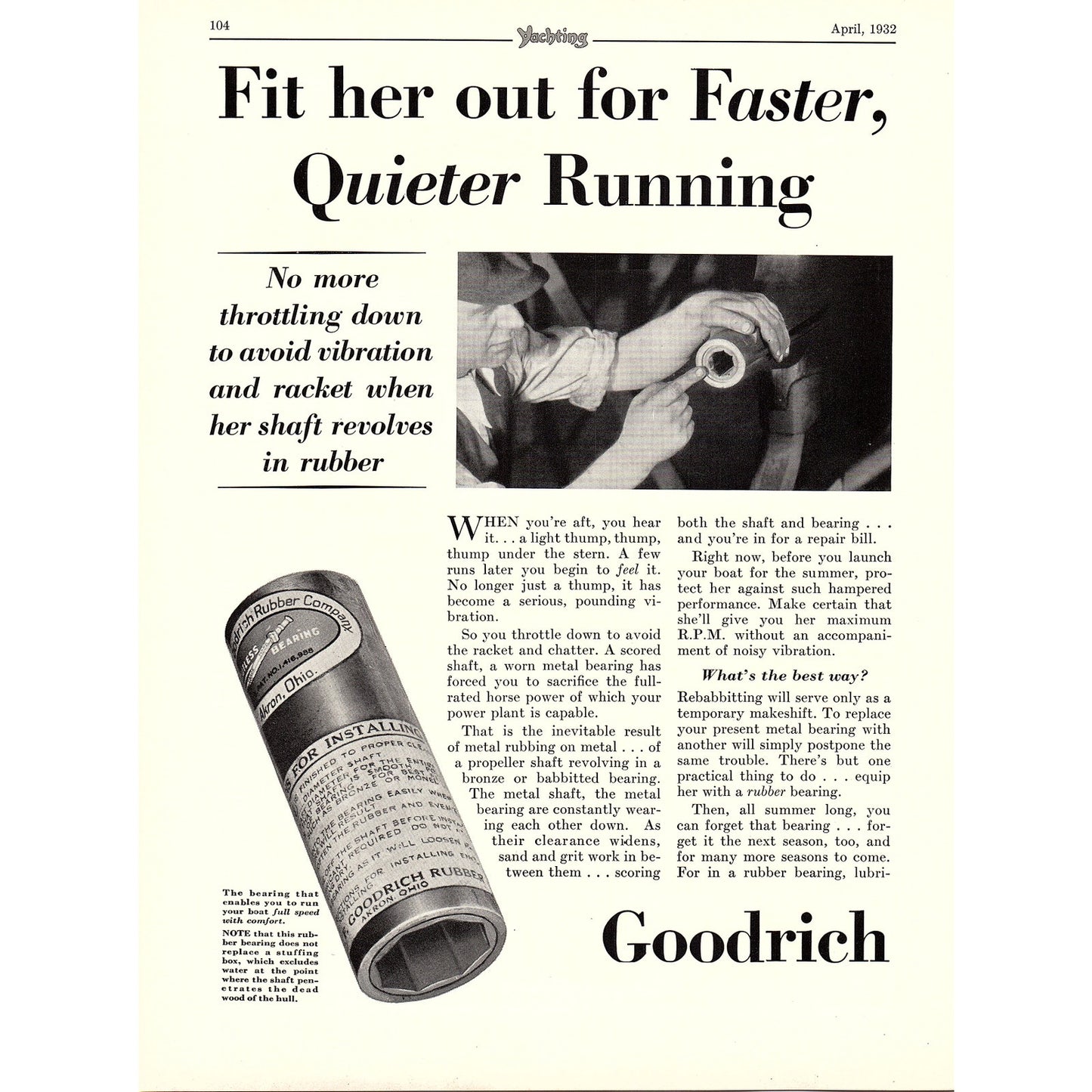 Sea-Lyon Yachts - Lyon-Tuttle Corporation New York City 1932 Ad V1-4