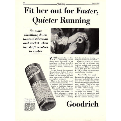 Sea-Lyon Yachts - Lyon-Tuttle Corporation New York City 1932 Ad V1-4