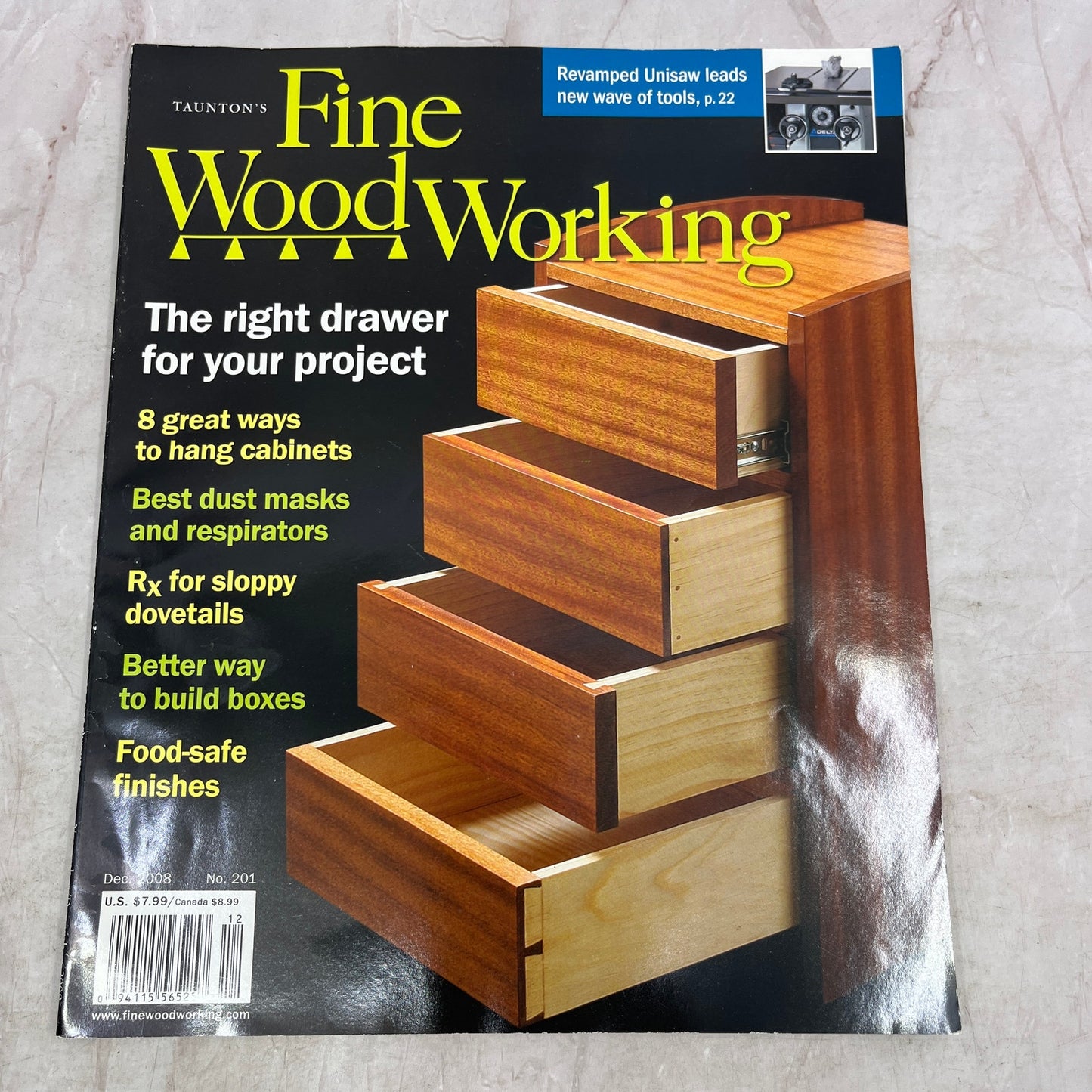 Choose the Right Drawer - Dec 2008 No 201 - Fine Woodworking Magazine M36