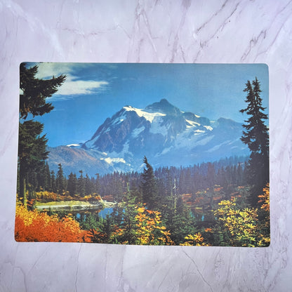 Mountain Morning North Cascades National Park Vintage 11x16" Art Print V21