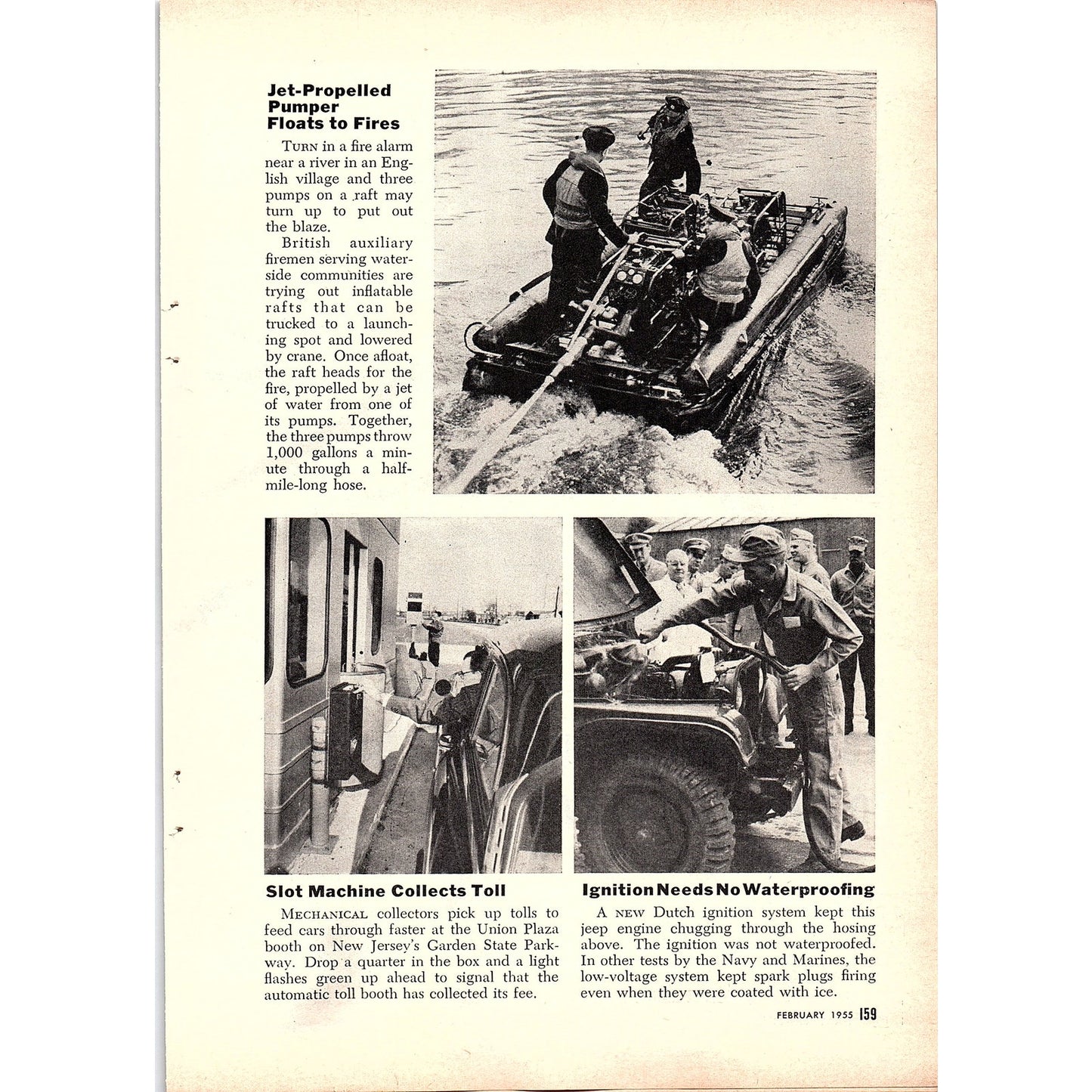 Rocket Liner Would Skirt Space to Speed Air Travel 2-Page 1955 Article AG1-4