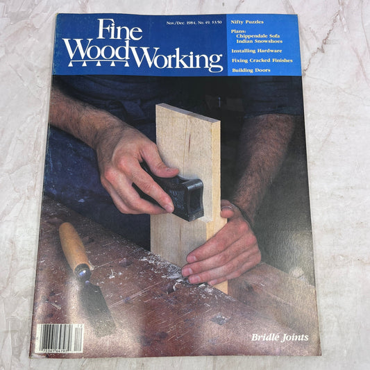 Bridle Joints - Nov/Dec 1984 No 49 - Taunton's Fine Woodworking Magazine M35