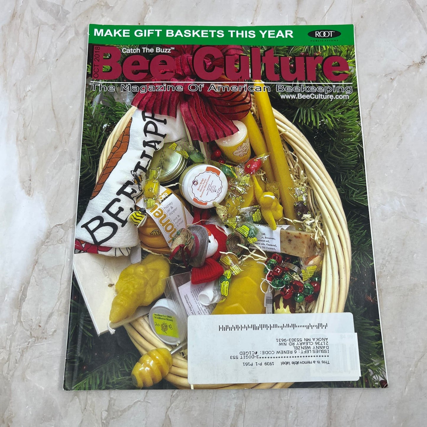 2018 Oct Bee Culture Magazine Magazine - Magazine of American Beekeeping M7