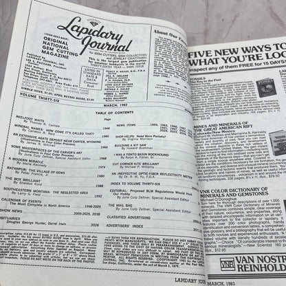 Buddha Kunzite Afghanistan - Lapidary Journal Magazine - Mar 1983 M28