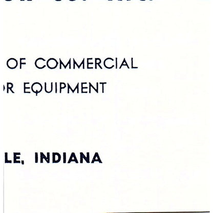 Millers' Restaurant & Truck Stop US 6 West Kendallville Indiana 1964 Ad AG1-S14