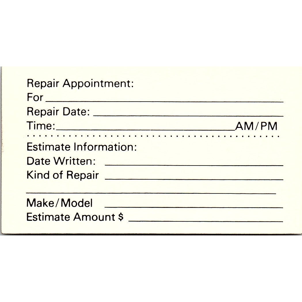 Auto Paint Masters Steve Jacobson Houston Vintage Business Card SC9-B2