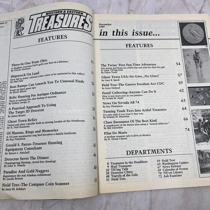 1989 Nov - Western & Eastern Treasures Magazine - Treasure Hunting Gold M11