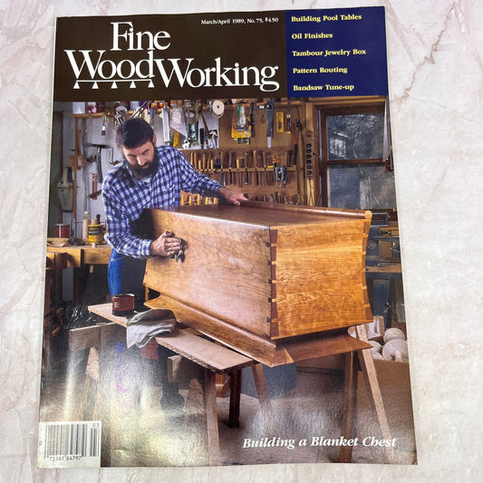 Building a Blanket Chest - March/April 1989 No 75 Fine Woodworking Magazine M34