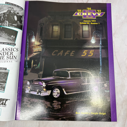 Ron Smith Purple Reign - '55, '56, '57 Classic Chevy World Magazine Jan 1997 M30