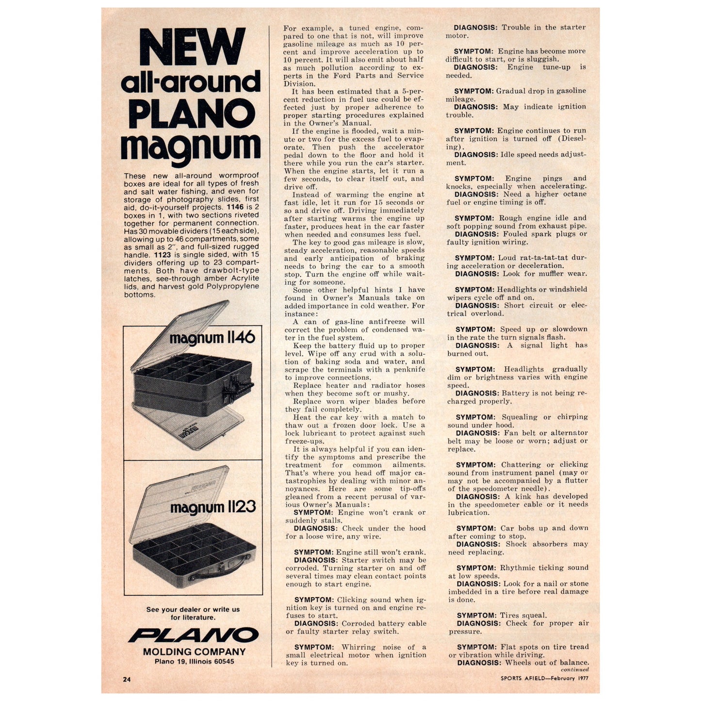 Itasca Seafarer Mobile Home RV 1977 Ad D25