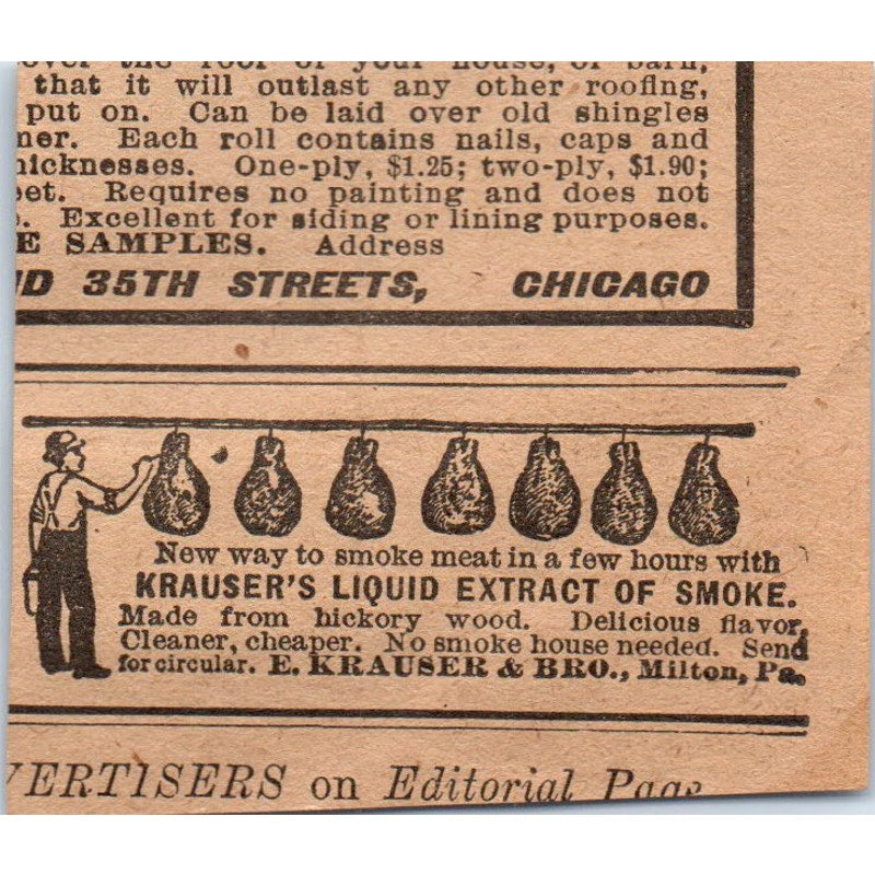 Hydraulic Press Mfg Co Cider Press Mt. Gilead OH 1905 Magazine Ad AF1-NH3