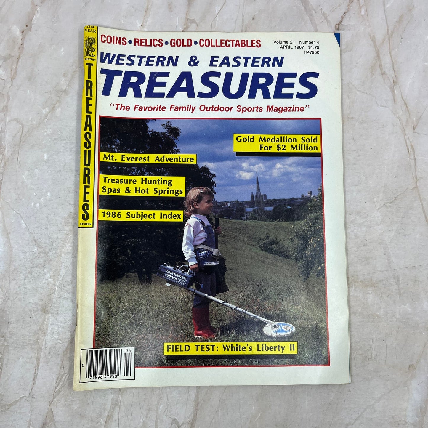 1987 April - Western & Eastern Treasures Magazine - Treasure Hunting Gold M12