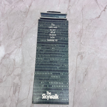 1980s The Skywalk - Boston MA Pull Up Travel Information TH9-LX1