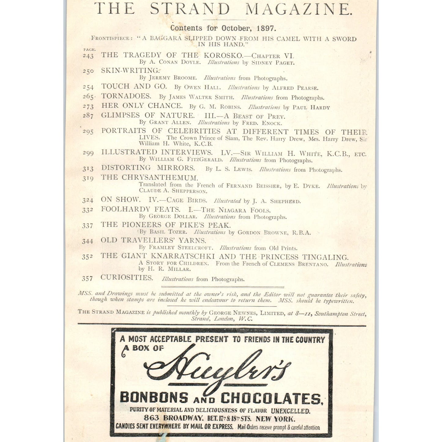 Strength of Gibraltar Prudential Ins John F. Dryden 1897 Victorian Ad AE9-TS1-1