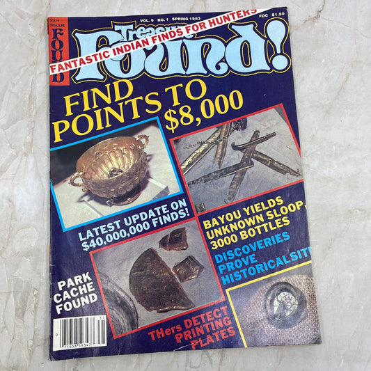1983 Spring Treasure Magazine - Indian Finds for TH'ers Treasure Hunting M19