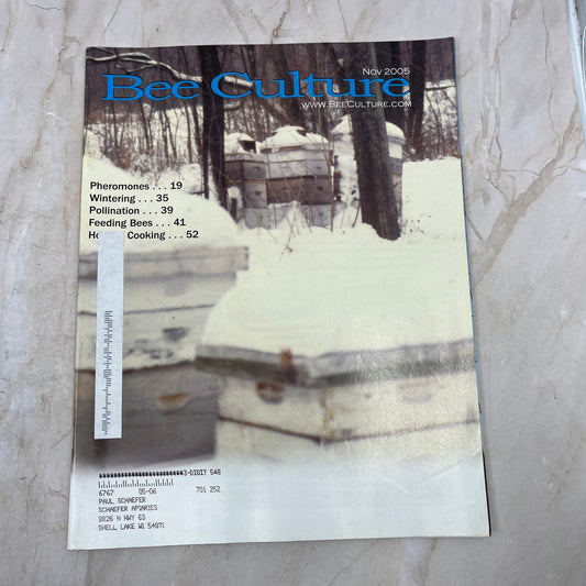 2005 Nov - Bee Culture Magazine - Bees Beekeeping Honey M9
