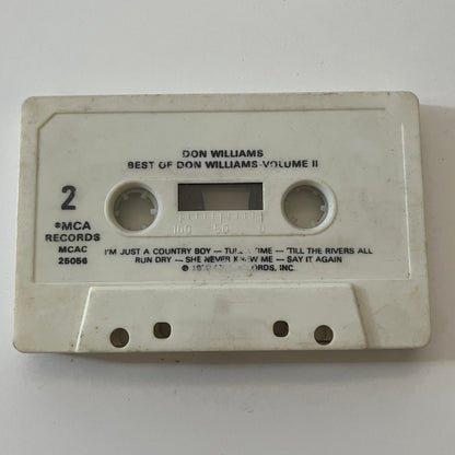 Don Williams - The Best of Don Williams Volume II Cassette Tape TB6-OT1