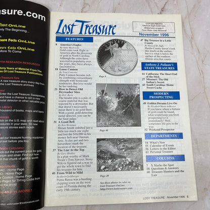 1996 Nov - Lost Treasure Magazine - Treasure Hunting Gold Prospecting M14