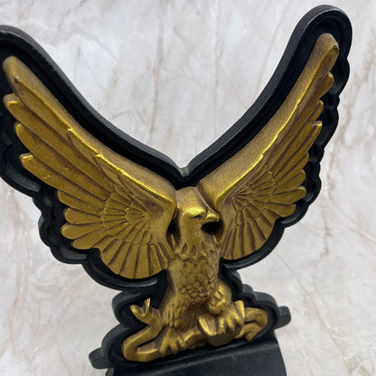 Vintage Spread Winged Eagle Large Cast Iron Doorstop Bookend Statue TI8