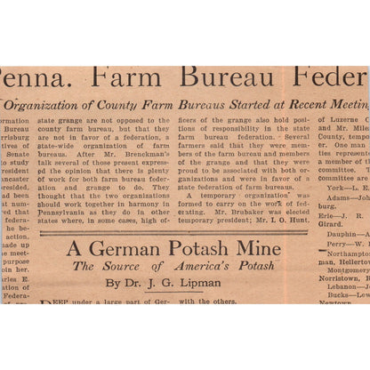 Horticulture Committee Picture State College Research Conference 1922 Ad AF2-A5