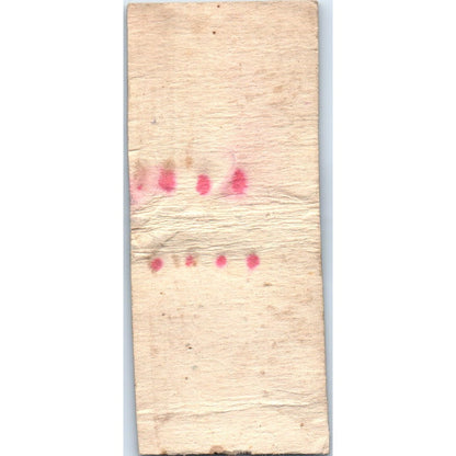 Sand Lake Store & Tavern New Auburn Kissin Booth Pinup Vintage Matchbook SF4-Y8