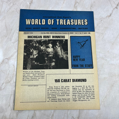 1979 Jan - International Club Digest World of Treasures Magazine Newsletter M16