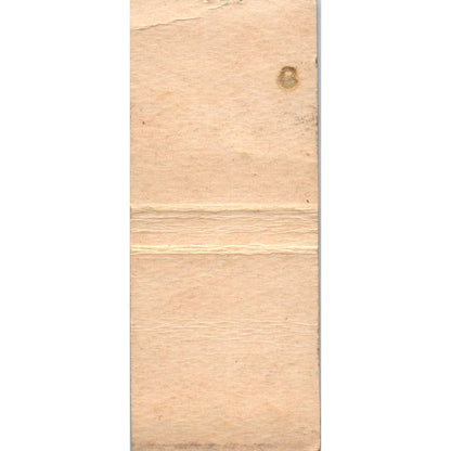 Bud & Hazel's Light Lunches Pardeeville WI Vintage Matchbook Cover SD4-Y4
