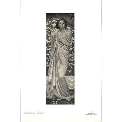 Blossoms - Moore c1905 Art Print D14