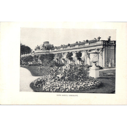 Sans Souci Germany 1901 Original Print AD8-H7