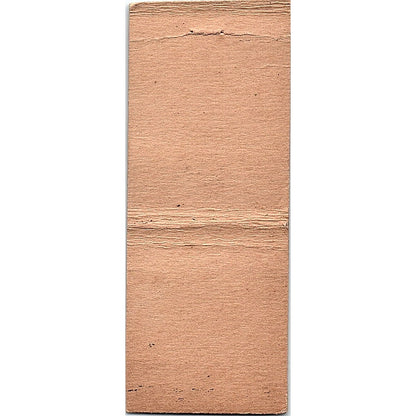 Red Oaks Tavern Slinger WI Vintage Matchbook Cover SC7-Y5