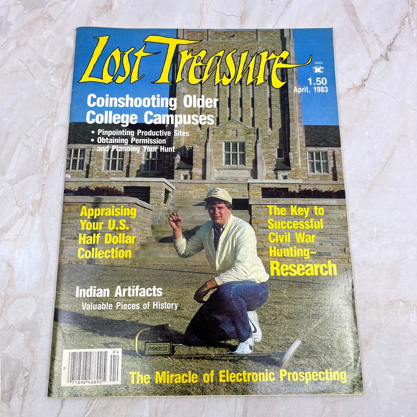 1983 April - Lost Treasure Magazine - Treasure Hunting Gold Prospecting M15