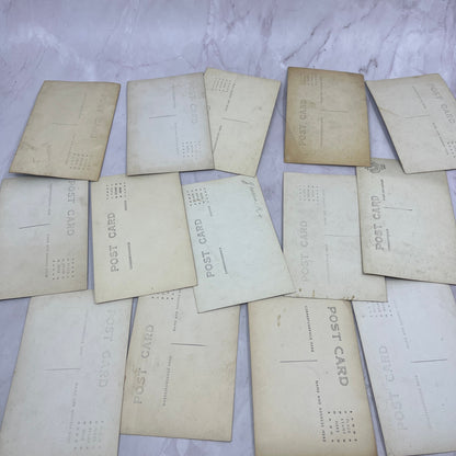 Lot of 14 Antique Real Photo Postcards RPPC Postcard Lot H4-1