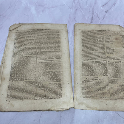 Baltimore Weekly Register Mar 14 1812 - War of 1812 British Navy, Plot AF9-10