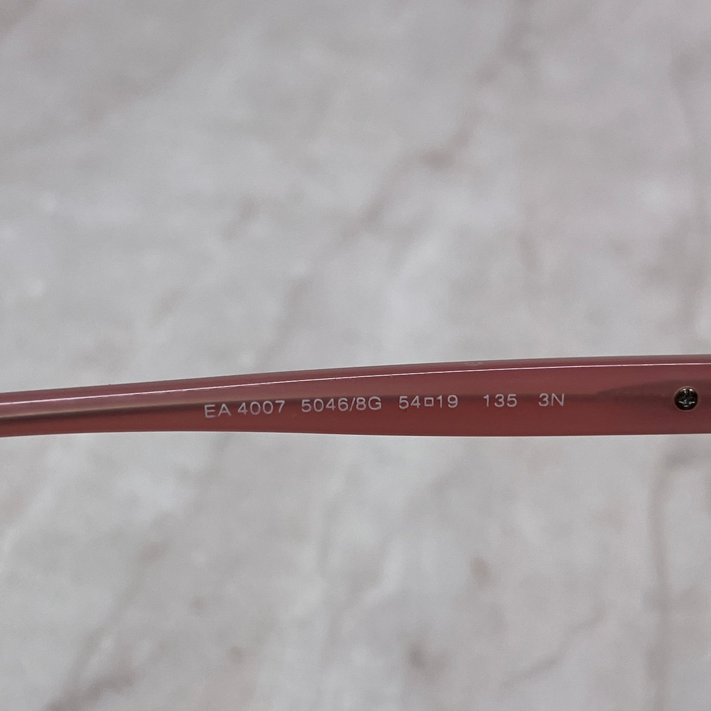 Emporio Armani Women's Black/Pink EA4007 54-19-135 Sunglasses Frames TH9-G1-3