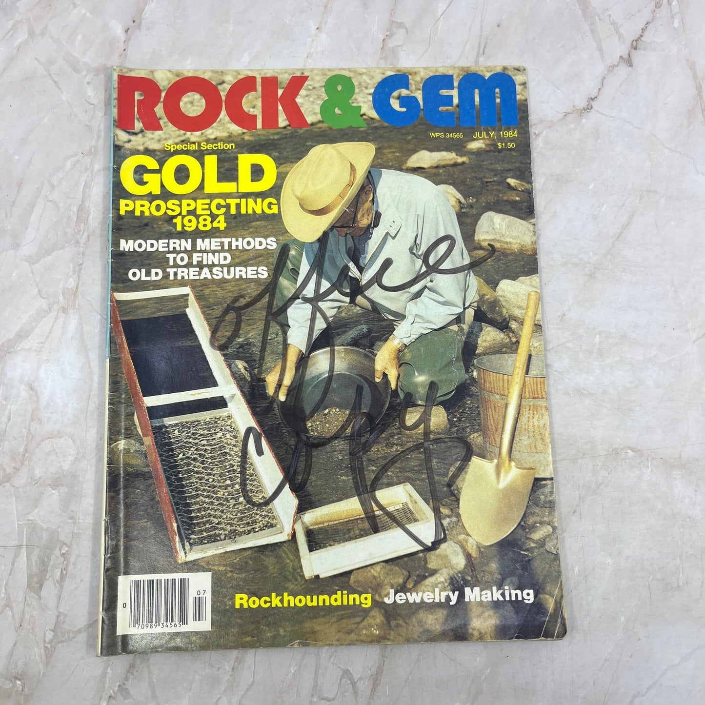 1984 July - Rock & Gem Magazine Gold Prospecting Rockhounding Jewelry M20