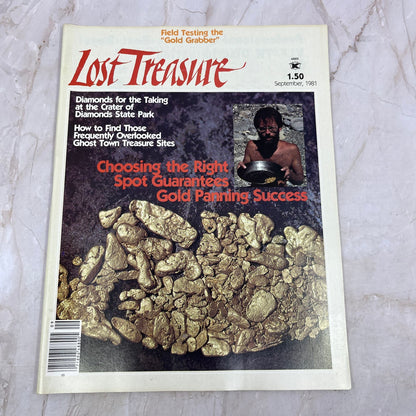 1981 Sept - Lost Treasure Magazine - Treasure Hunting Gold Prospecting M15