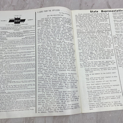 State Representatives - '55, '56, '57 Classic Chevy World Magazine May 1977 M29