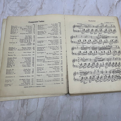 1918 Piano Pieces the Whole World Plays Sheet Music Book TI8-S8