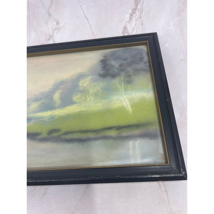 Antique Vintage Framed Original Painting Hand Painted Wall Art