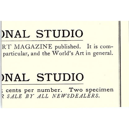 School of Museum of Fine Arts Boston E.C. Tarbell C. Howard Walker 1904 Ad AF5-6