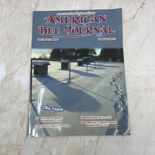 2011 Feb - American Bee Journal Magazine - Bees Beekeeping Honey M9
