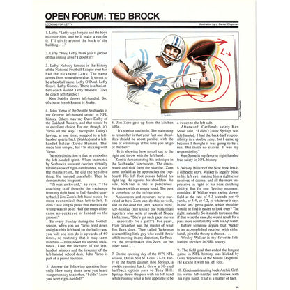 NFL Bedroom Linens Room Concepts by Bibb 8x11" 1981 Ad D26