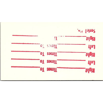 A & B Safe & Lock Service Herman Stroud Houston TX Vintage Business Card SB4-B3