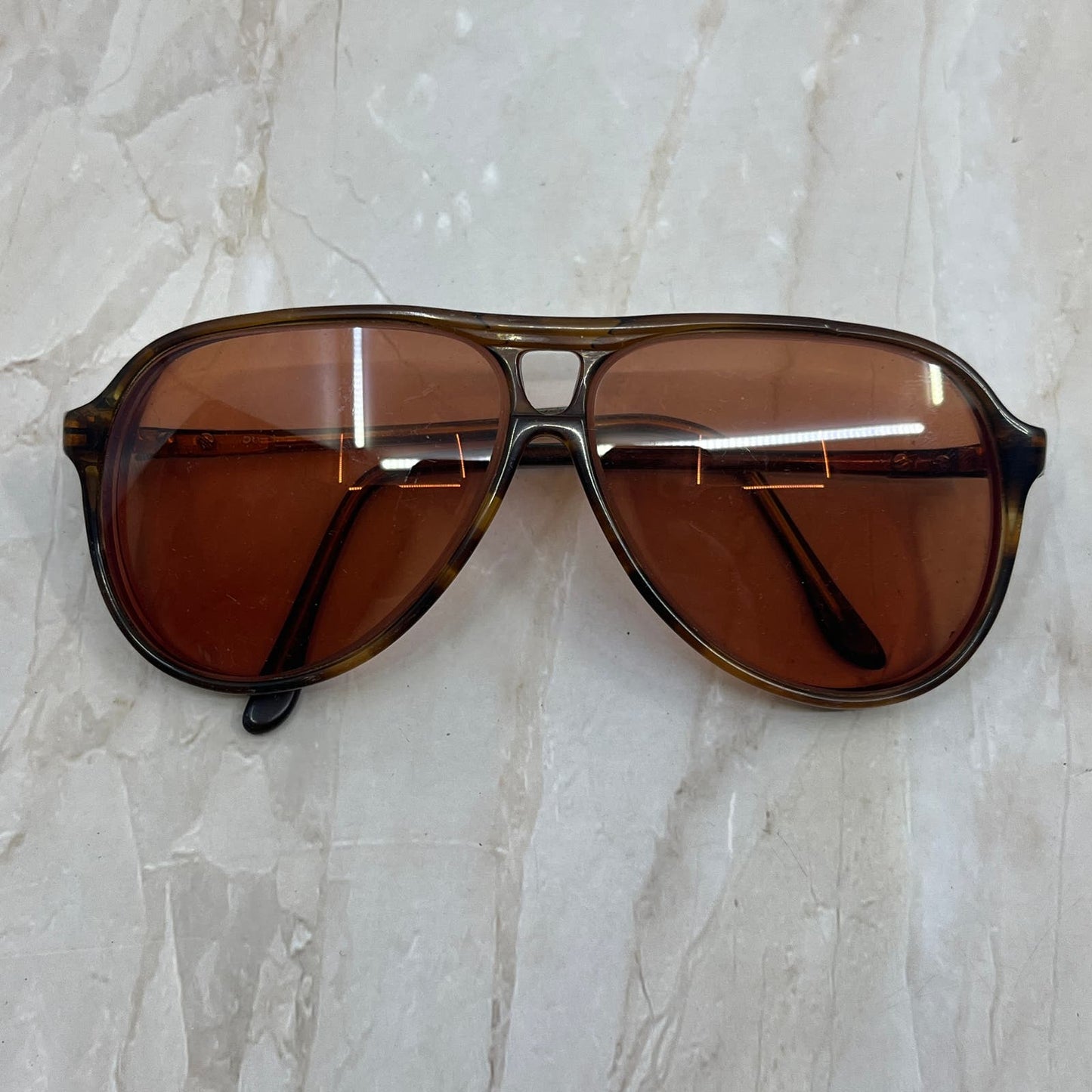 Retro Platinum Tortoise Acrylic Aviator Sunglasses Eyeglasses Frames TD7-G5-2