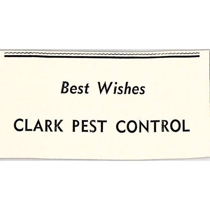 Clark Pest Control - Taft CA 1965 Ad AF8-S26