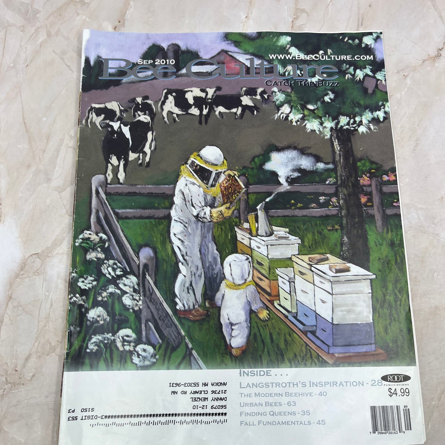 2010 Sept Bee Culture Magazine Bees Beekeeping Honey M8