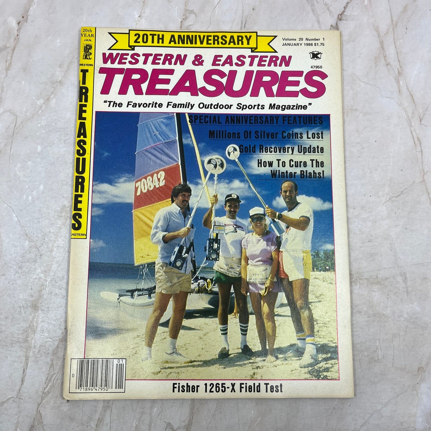 1986 Jan - Western & Eastern Treasures Magazine - Treasure Hunting Gold M12